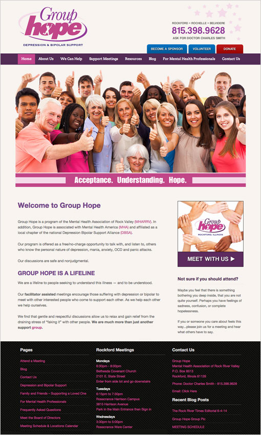 Group Hope Website